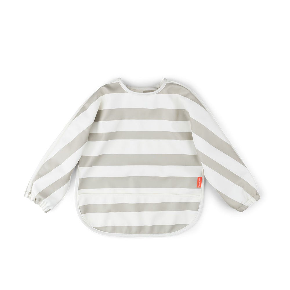 Done by Deer ruokalappu hihoilla Stripes Sand