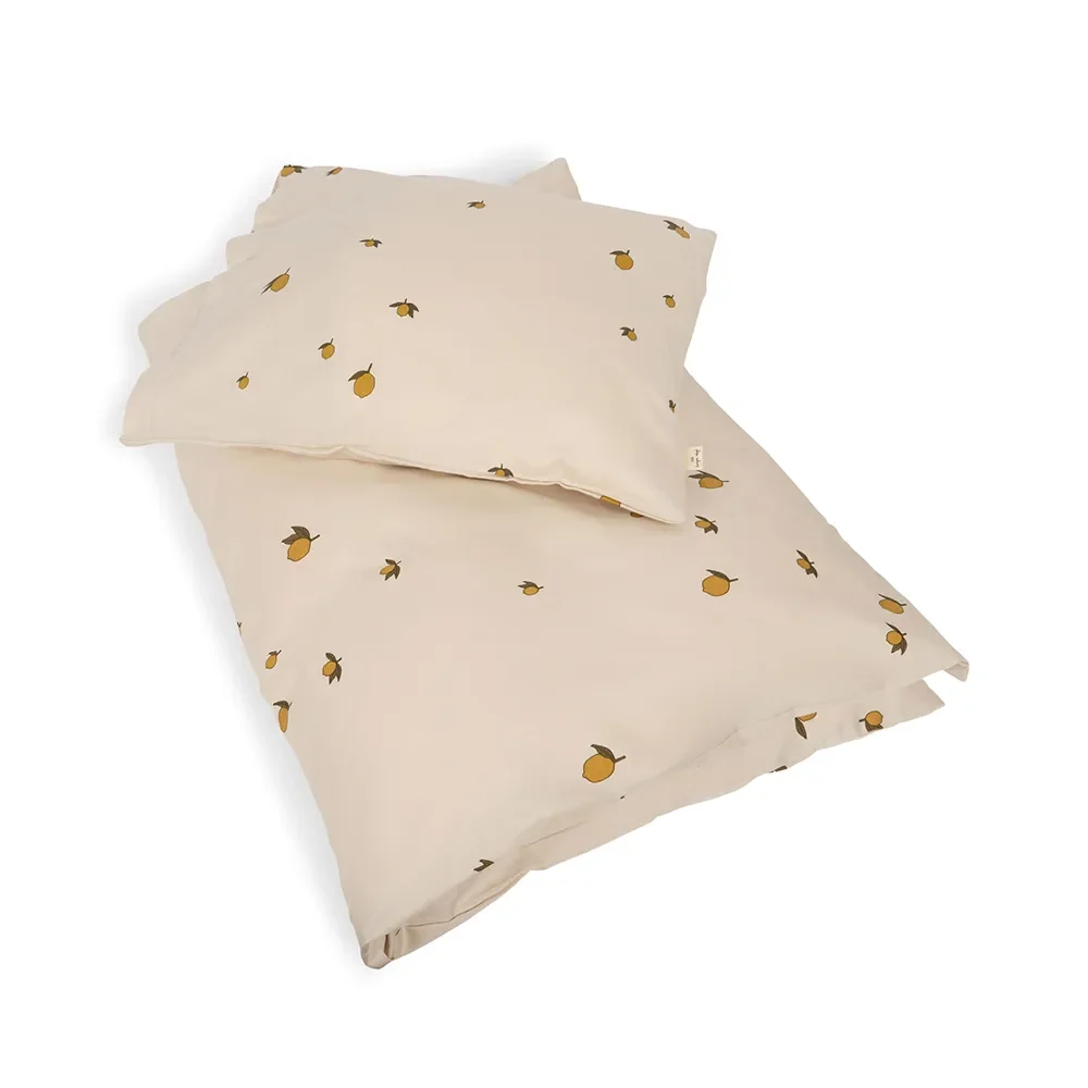 Konges Sløjd Baby Bedding Gots Lemon-One Size