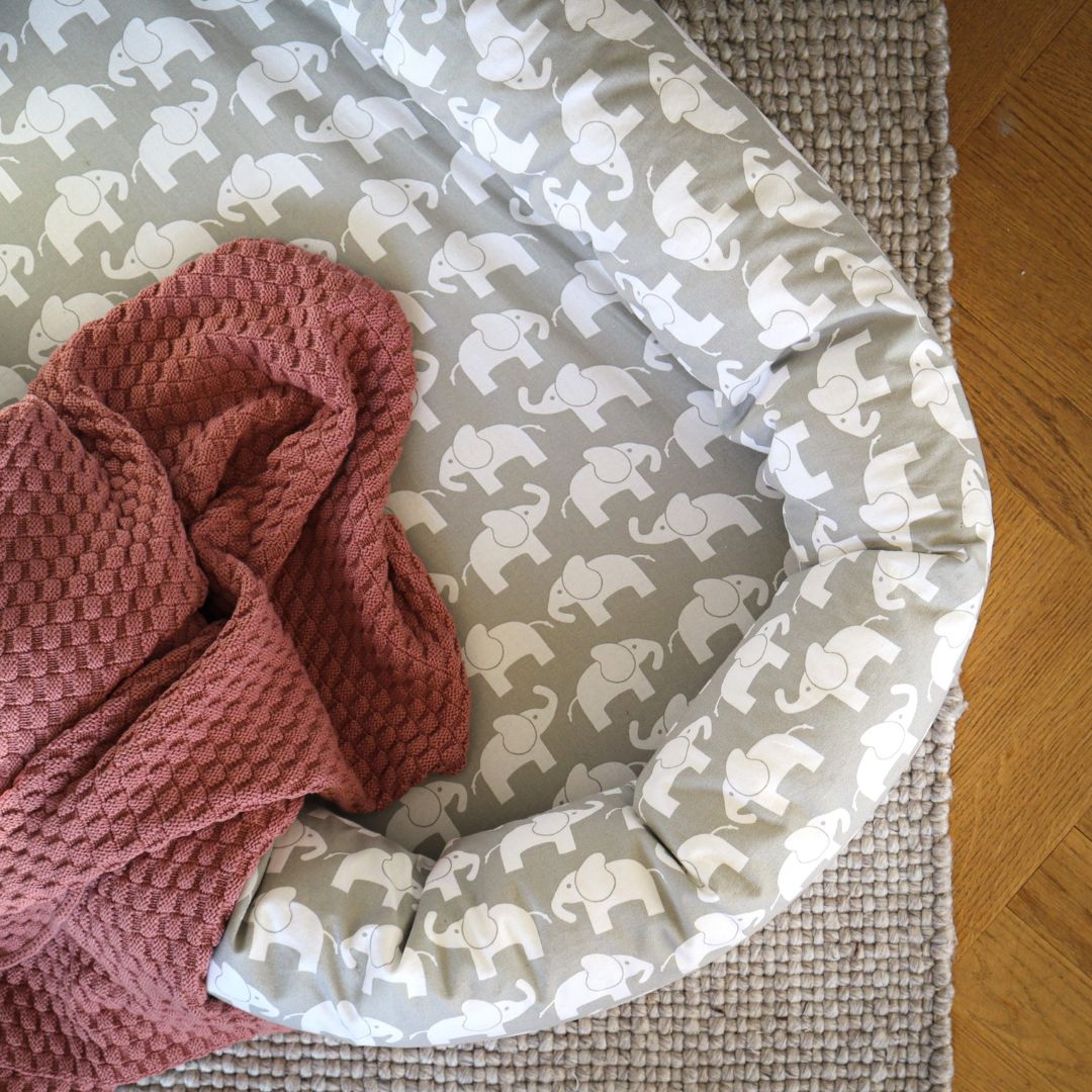Rätt Start Elefantti, Sleeping Puddle, harmaa