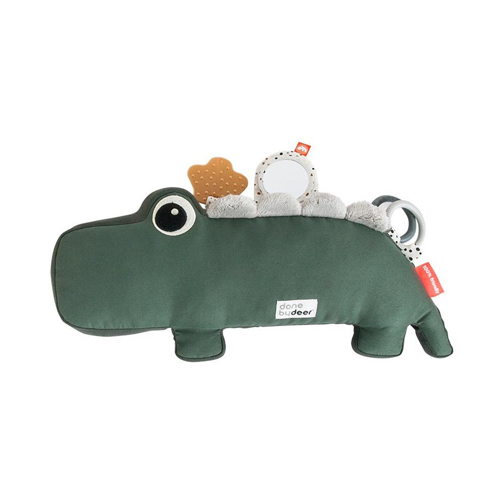Done by Deer Tummy time activity lelu Croco