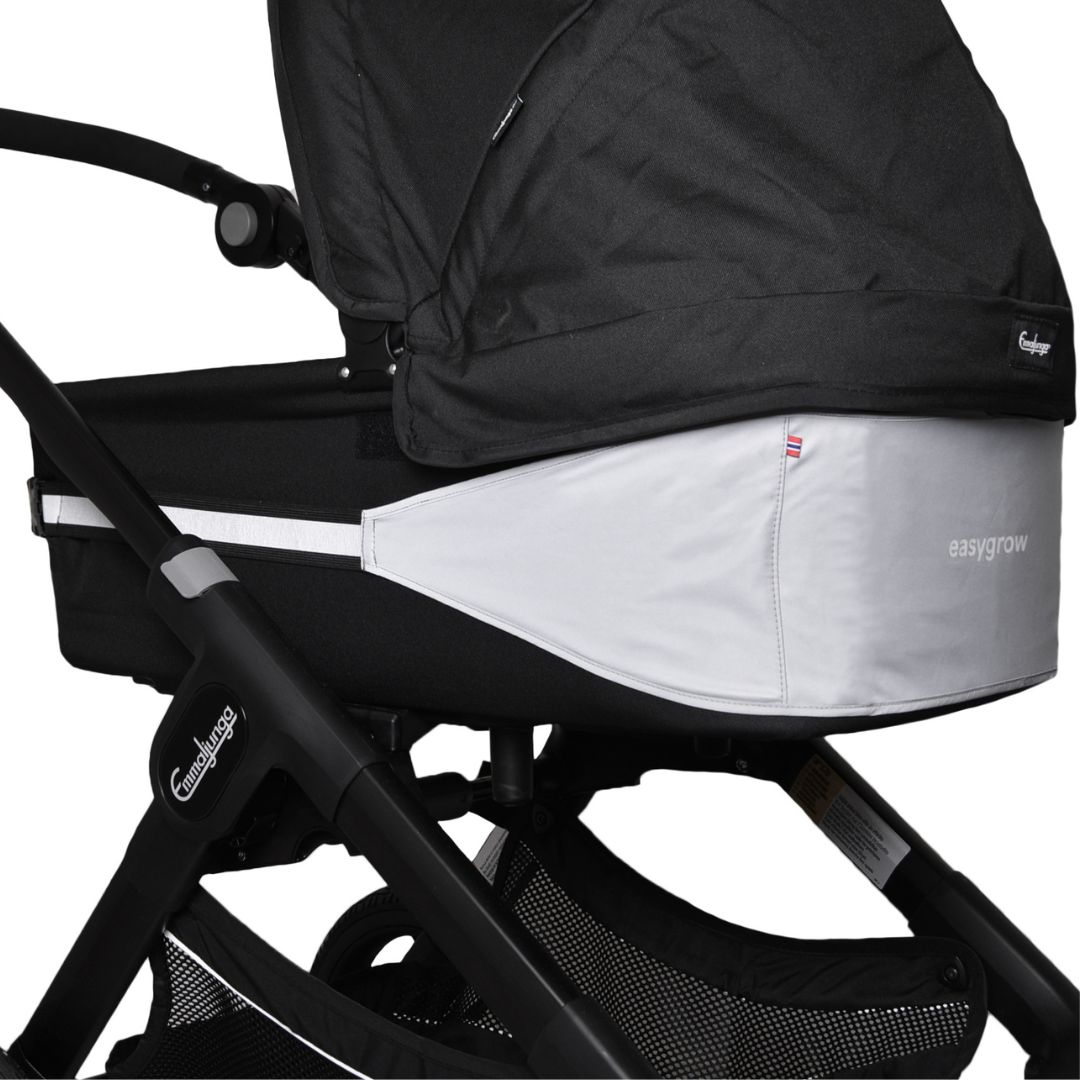 Easygrow Universal heijastin lastenvaunuihin harmaa