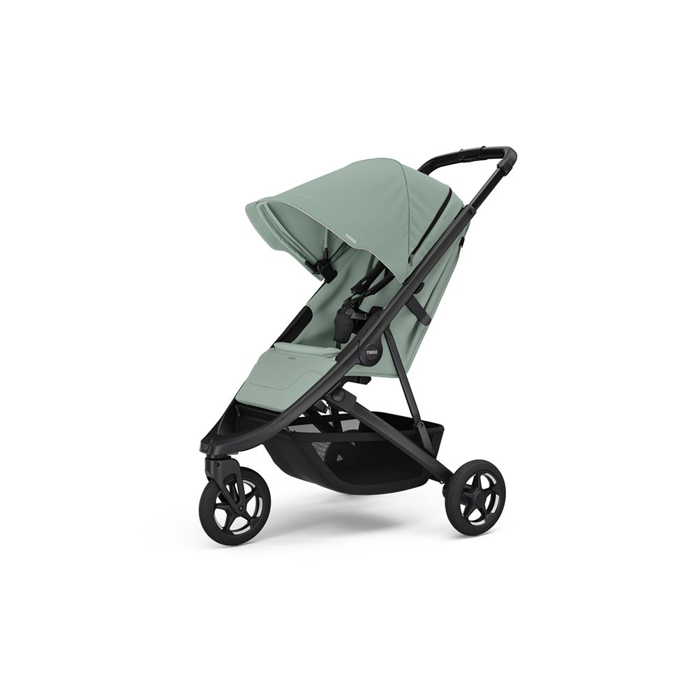 Thule Spring 2 -rattaat,Mist Green on Black