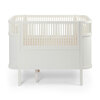 Sebra Baby & Junior Grow Bed Classic Valkoinen
