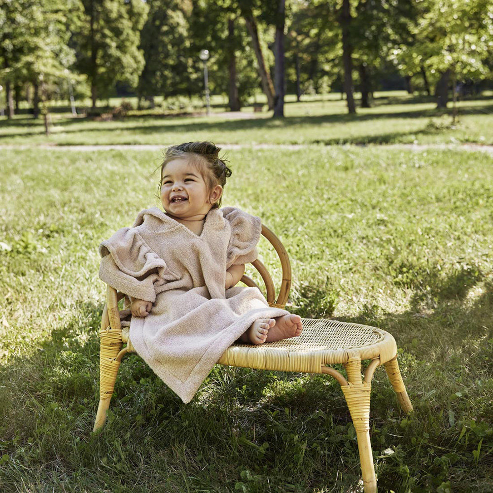 Elodie kylpyponcho - Powder Pink