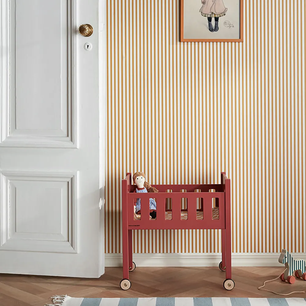 Kids Concept Nuken sänky punainen CARL LARSSON