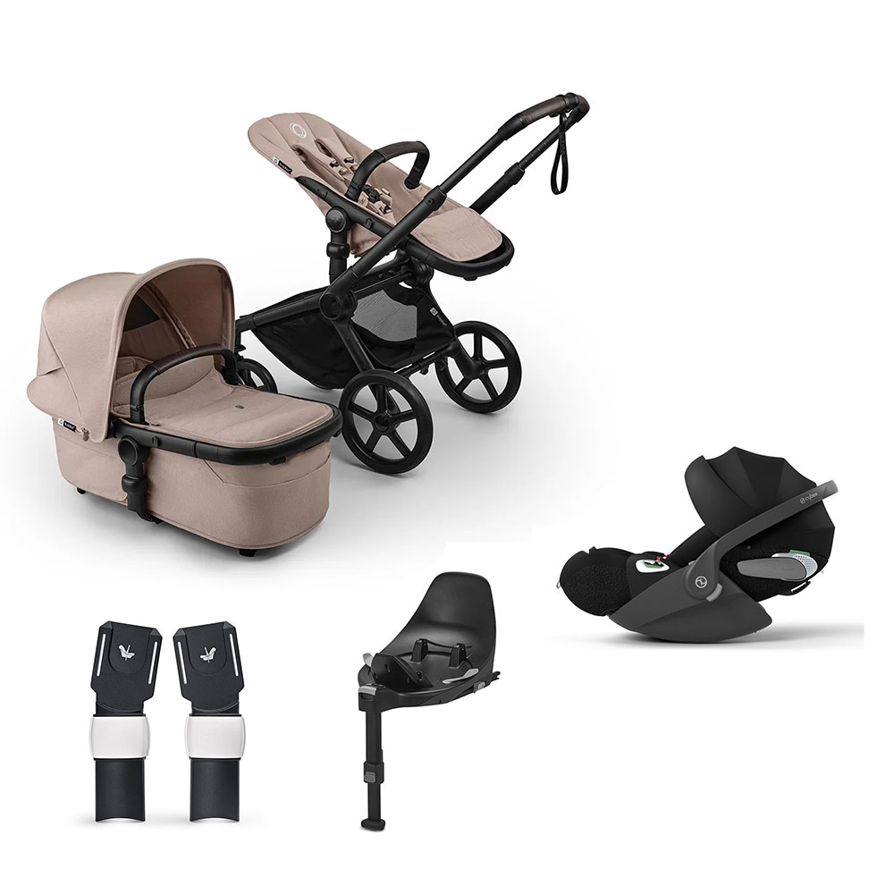 Bugaboo Fox 5 Renew + Cybex Cloud T -lastenvaunupaketti