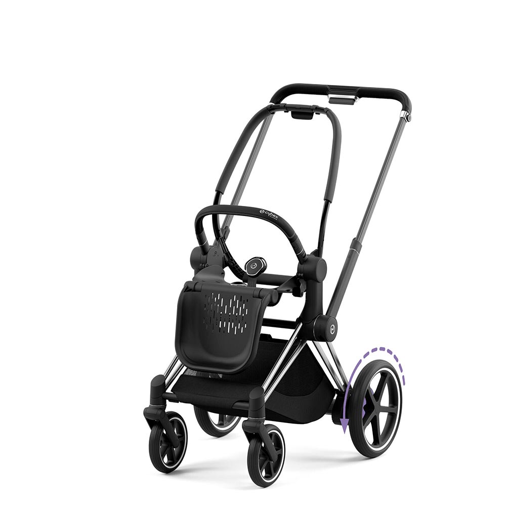 Cybex ePRIAM-alusta kromi musta
