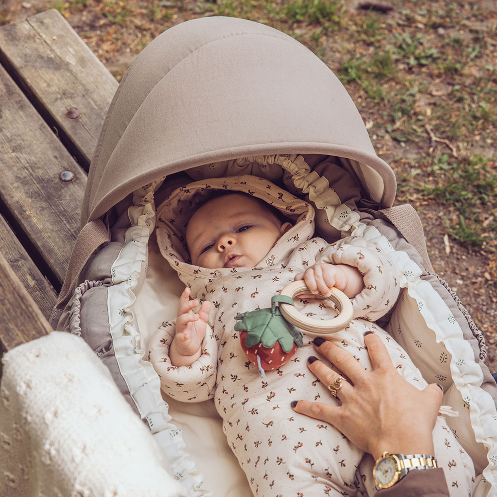 Sebra kuomu 3-in-1 Baby Nest -pesään Jetty Beige