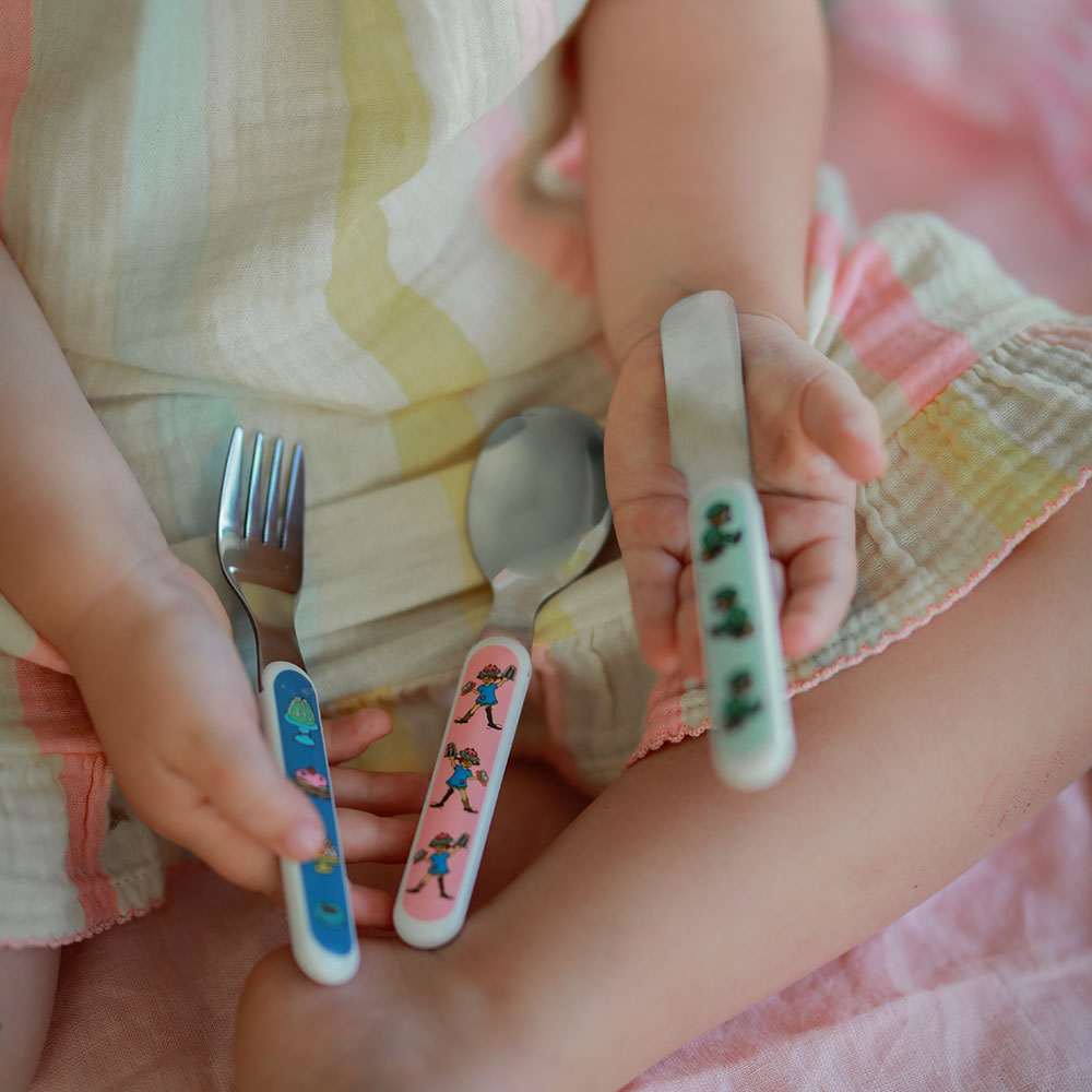Rätt Start Pippi syntymäpäivä, ruokailuvälineet