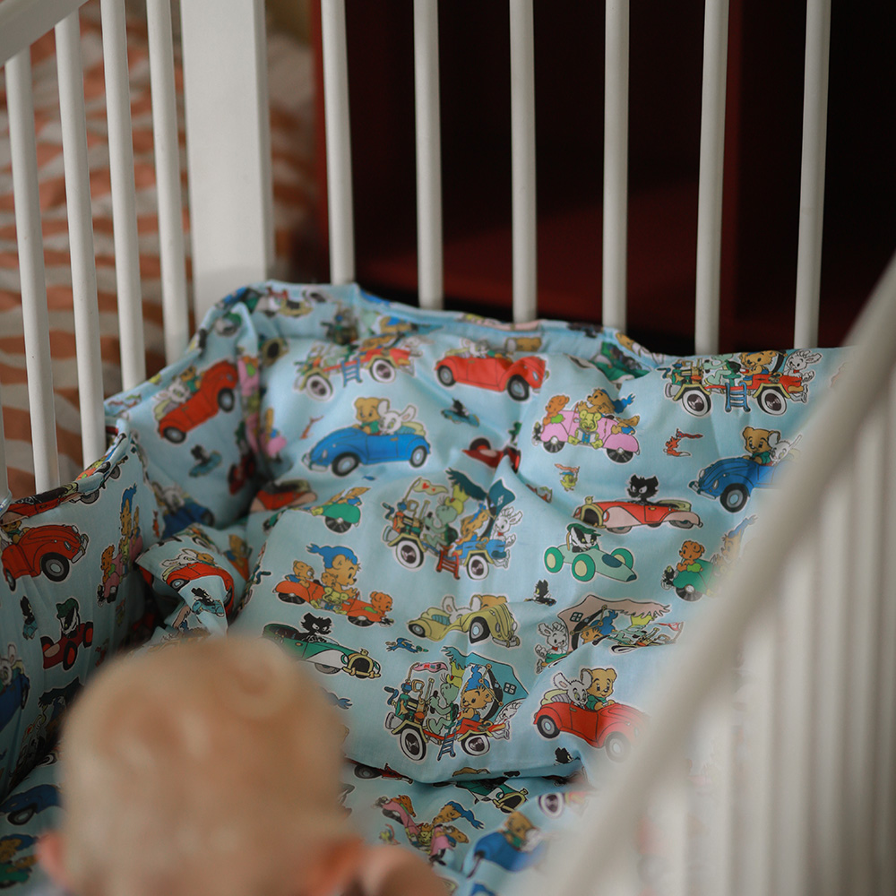 Rätt Start Bamse Pussilakansetti pinnasänky