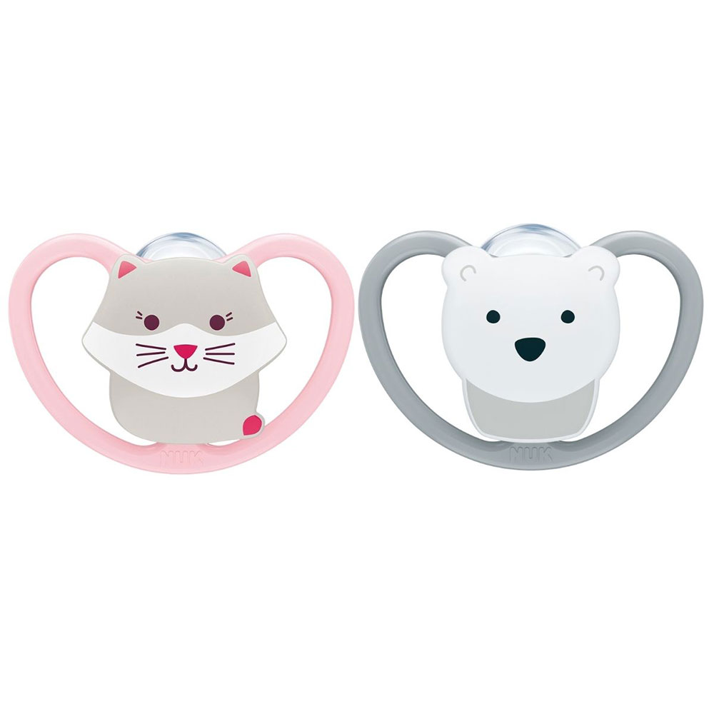 NUK Perfect Match Air Tutti Cat/Polar Bear 18 kk+
