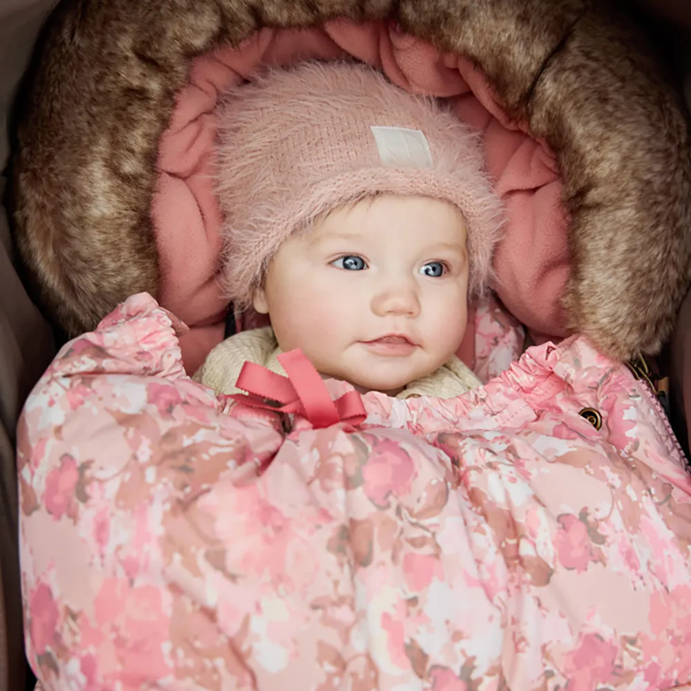 Elodie Details Furry Knit Pipo Powder Pink 06m