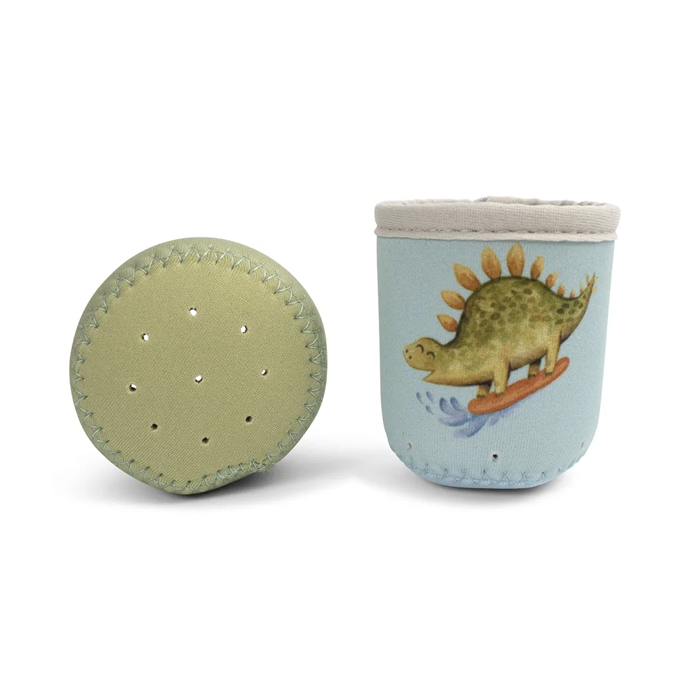 Filibabba Neopreeni kylpylelut - Dino Activity cups