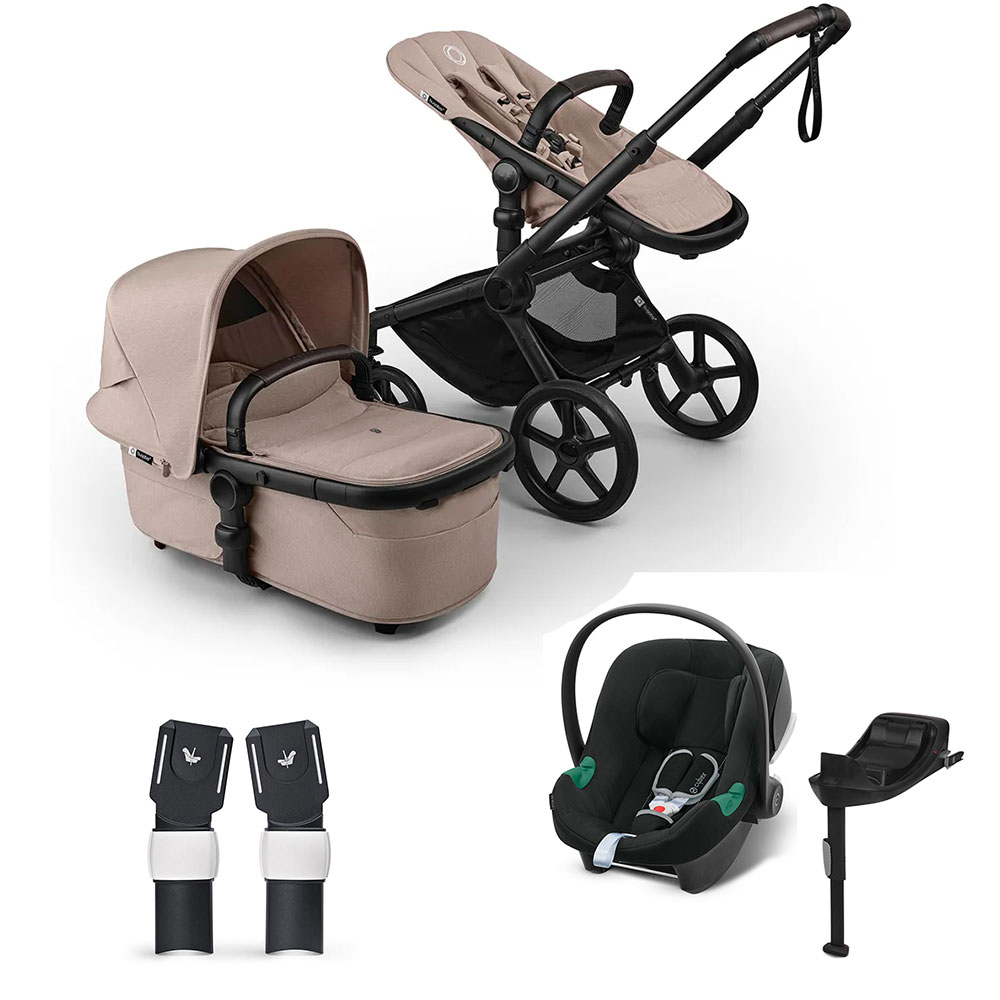 Bugaboo Fox 5 Renew + Cybex Aton B2 -lastenvaunutuoli