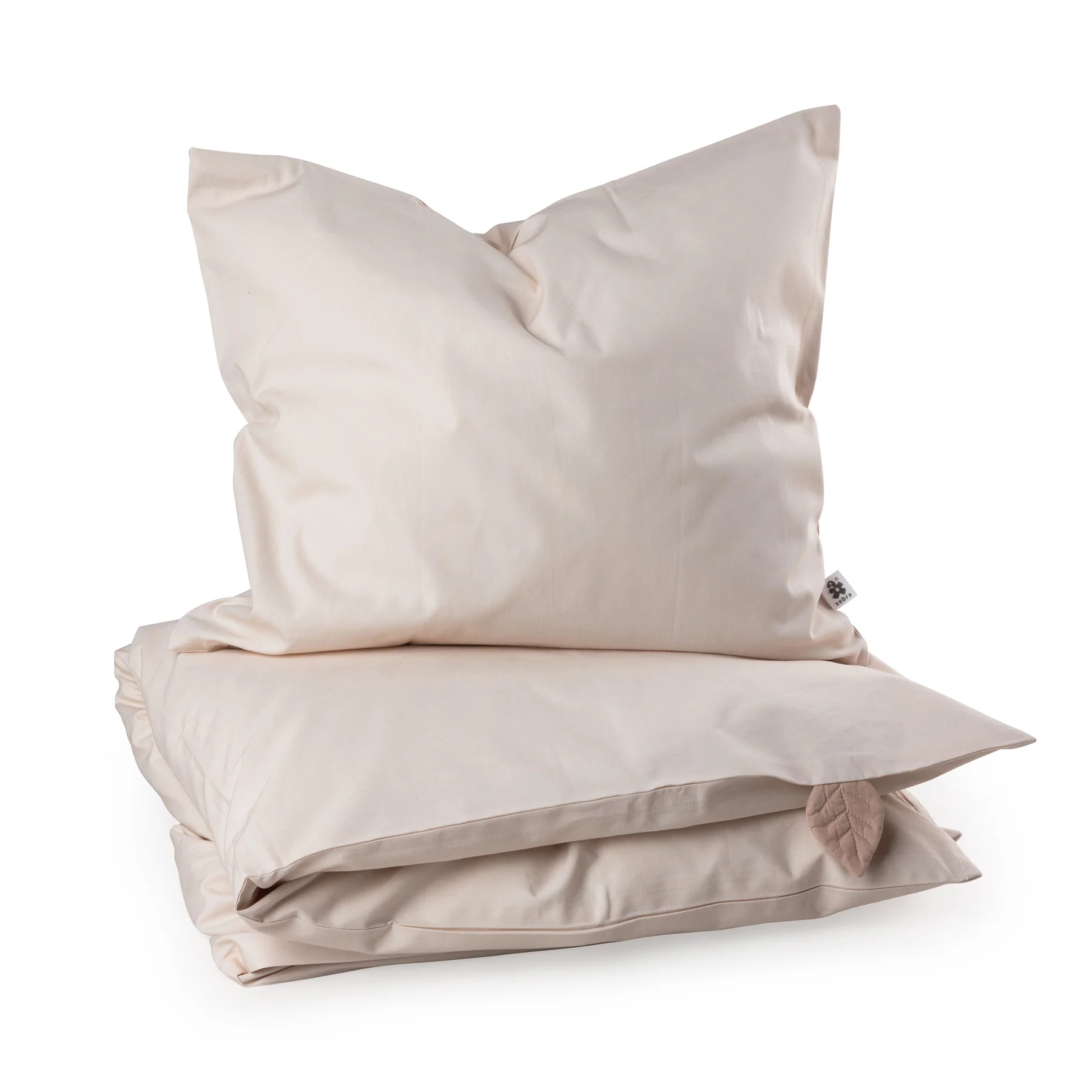 Sebra Pussilakanasetti vauvan birchbark rose