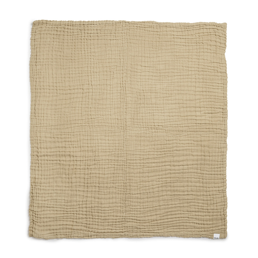 Elodie ryppyinen peitto - Pure Khaki