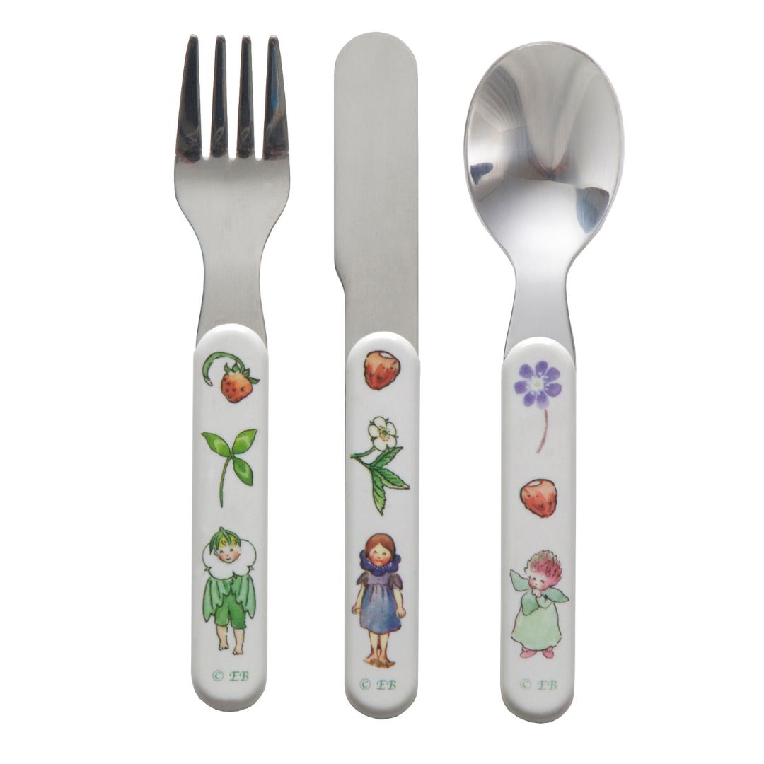 Rätt Start Elsa Beskow Flower Child, Lasten ruokailuvälineet