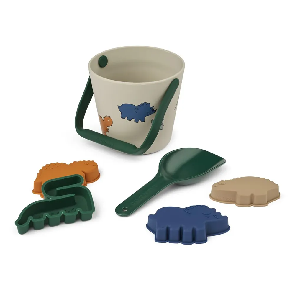 Liewood Gilma Dino Hiekkalelut Set Dinosaurs / Mist