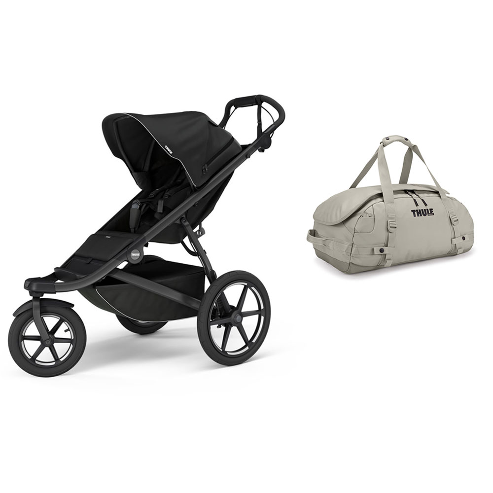 Thule Urban Glide 3 + Thule pussilaukku Chasm