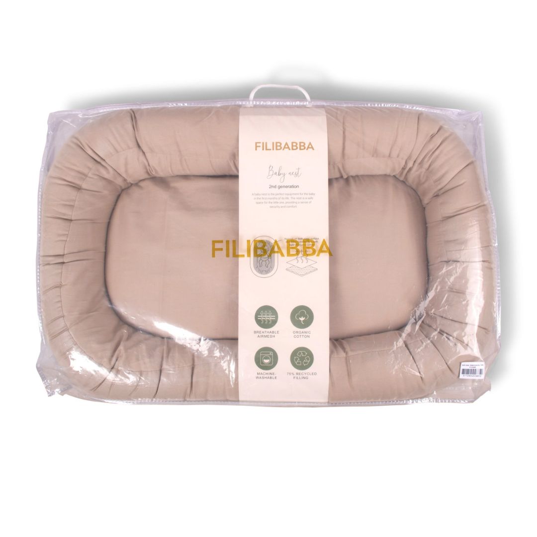 Filibabba Vauvanpesä Lämmin beige