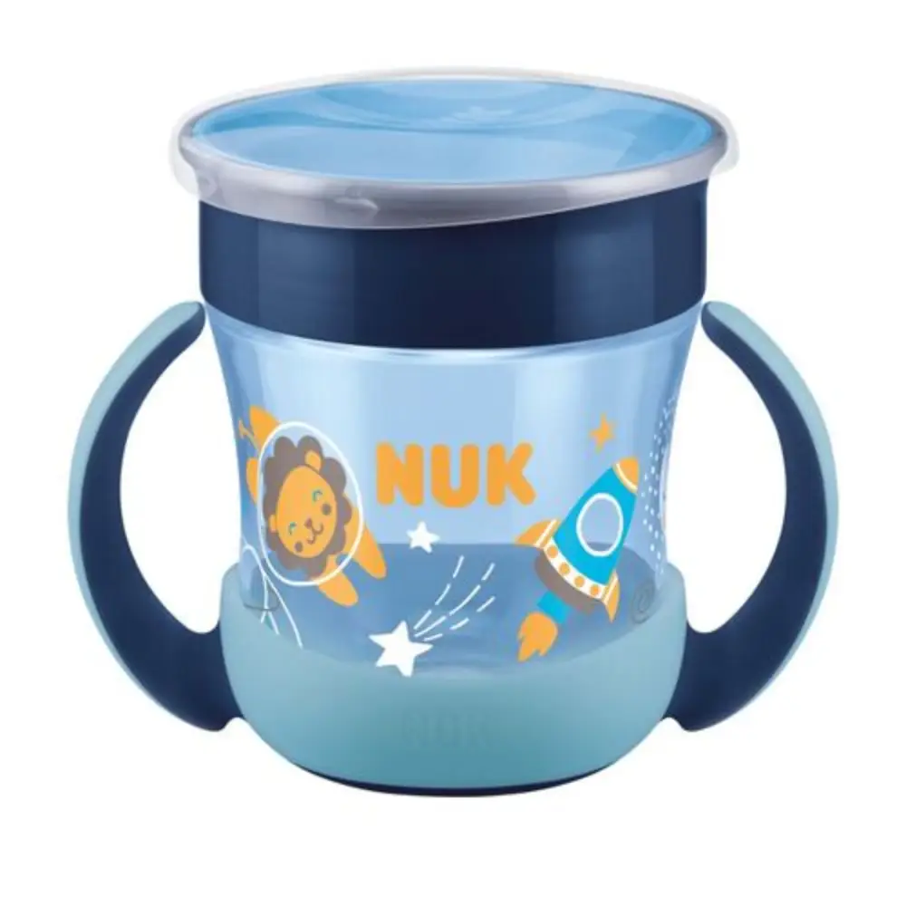 NUK Evolution Mini Magic -muki - Sininen, 6 kk+