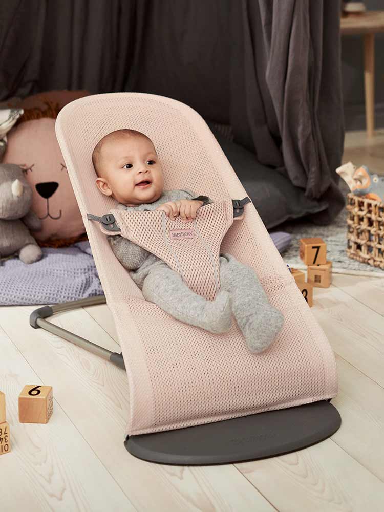 Babybjörn Babysitter Bliss Mesh Helmi Vaaleanpunainen