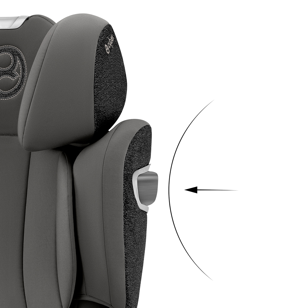 Cybex Solution T i-Fix -turvaistuin Mirage Grey Plus (harmaa plus)