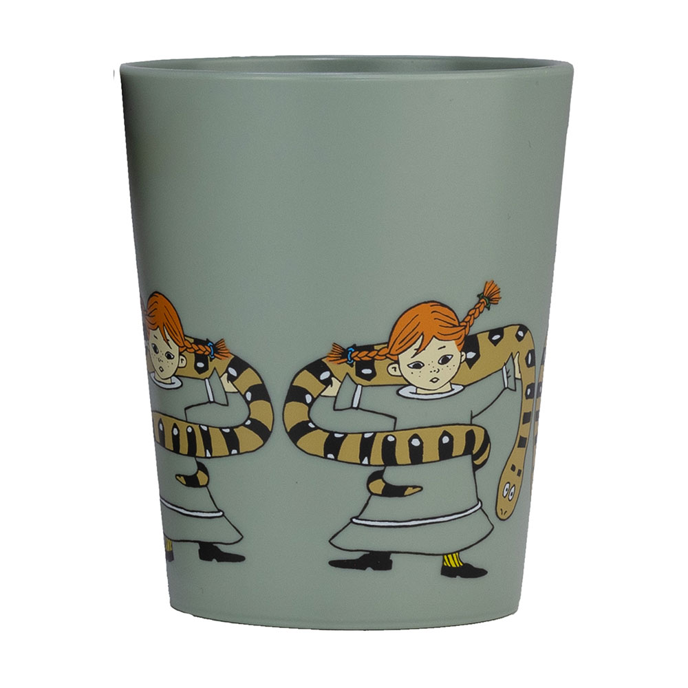 Rätt Start Pippi Cirkus Tumbler muki vihreä