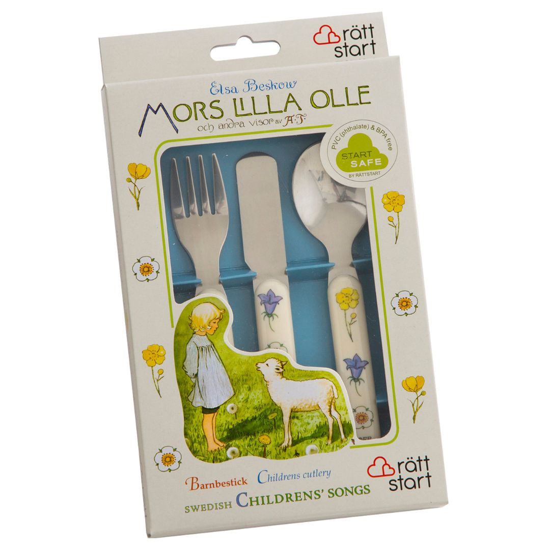 Rätt Start Elsa Beskow Visor Lasten ruokailuvälineet
