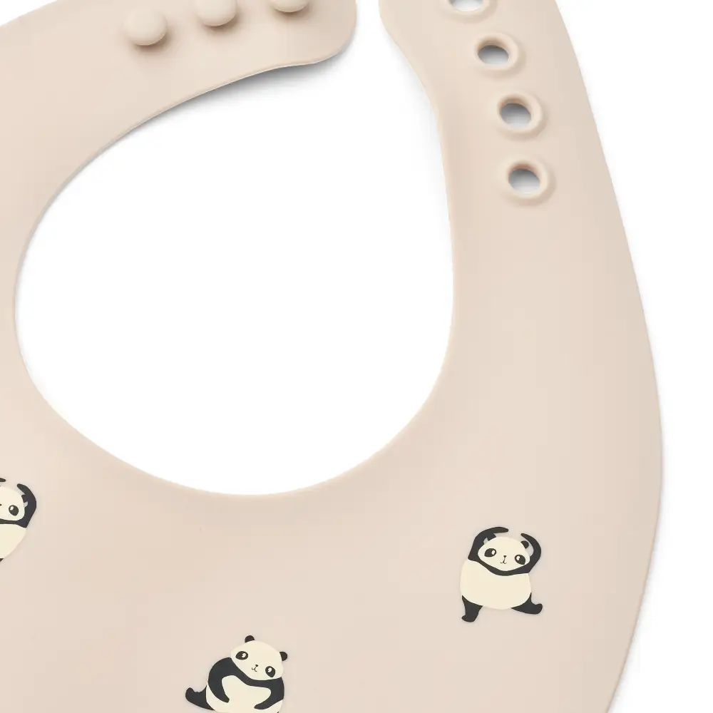 Liewood Ember  Ruokalappu 2 kpl -pakkaus Panda / Sandy 