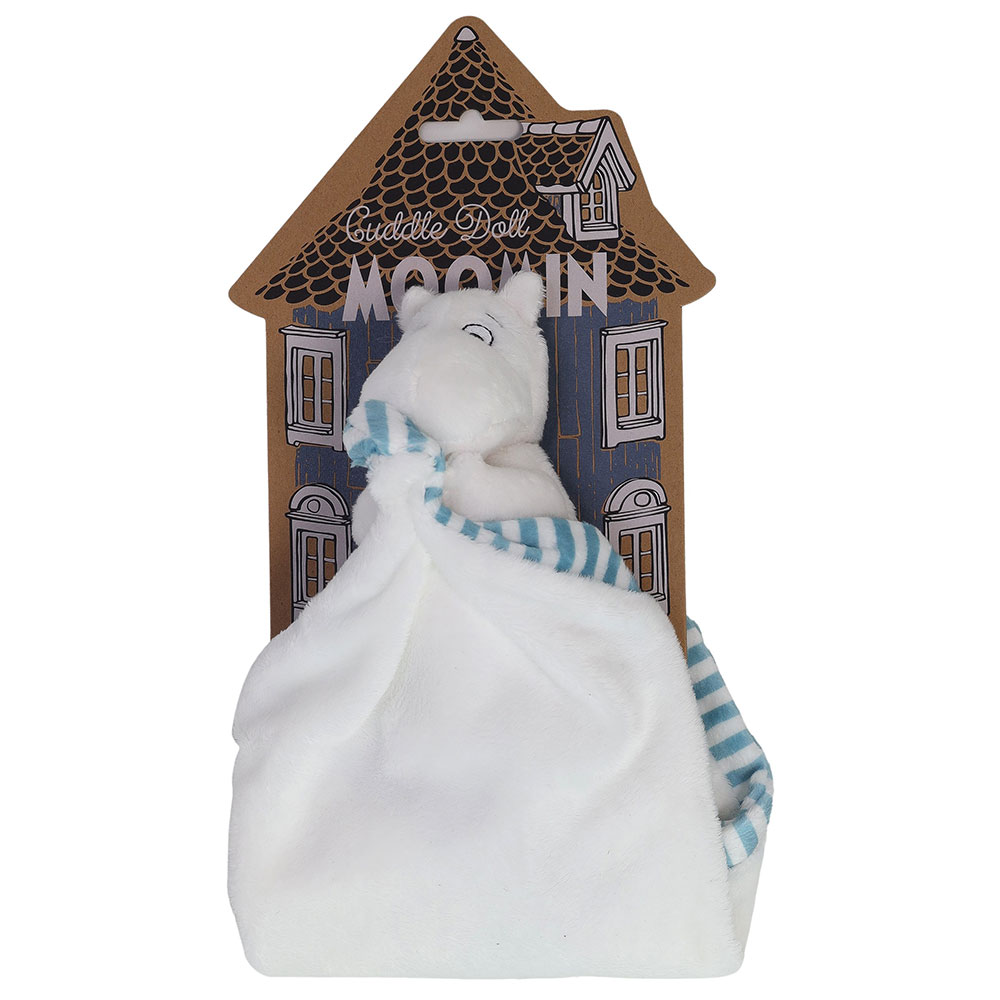 Rätt Start Muumipeikko Snuggle Blanket Buddy sininen