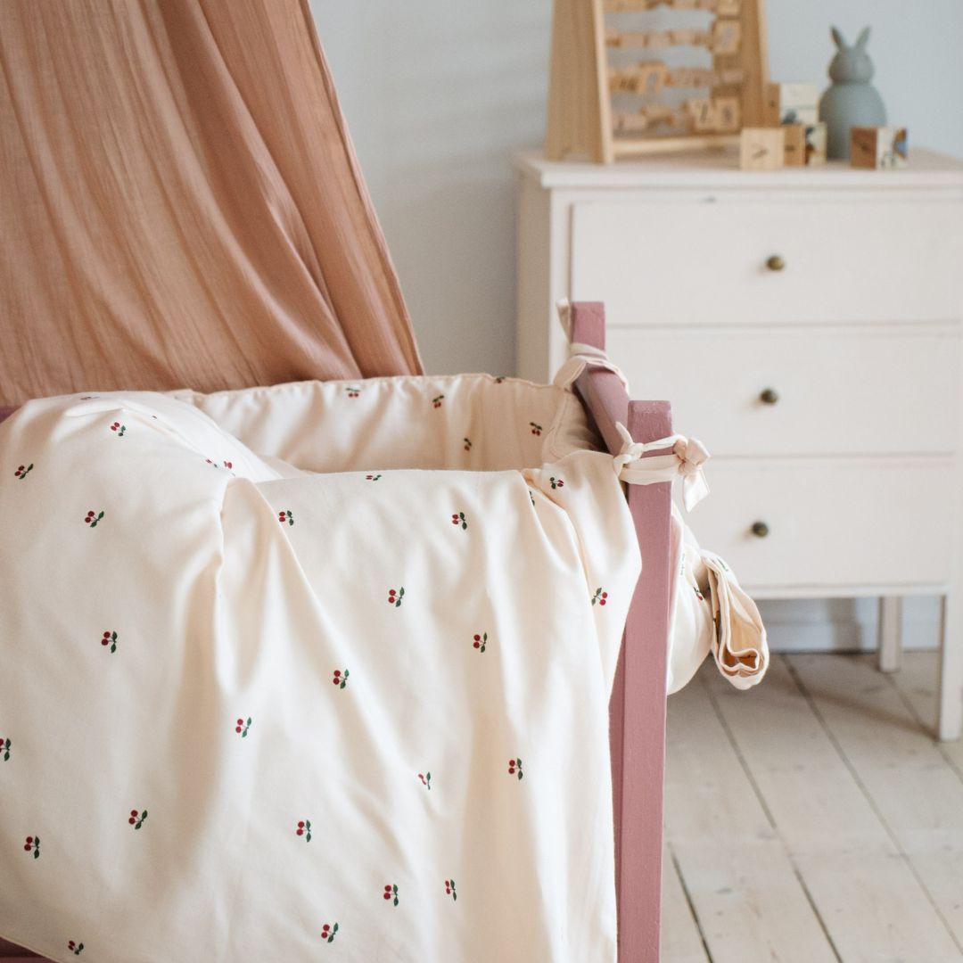 Konges Sløjd Baby Bedding Gots Cherry-One Size