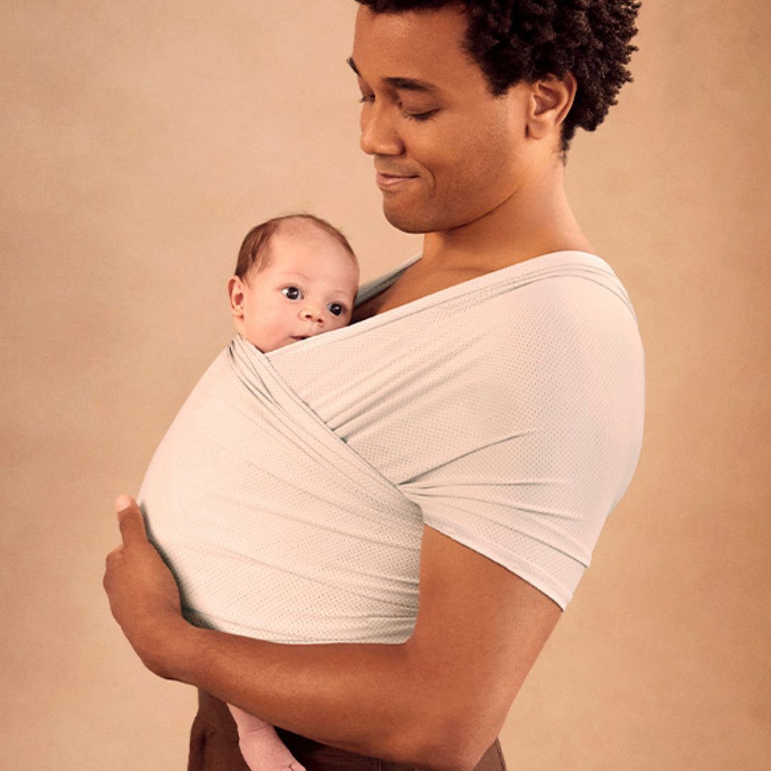 Ergobaby Aura Wrap vauvan kääre Mesh Soft Harmaa