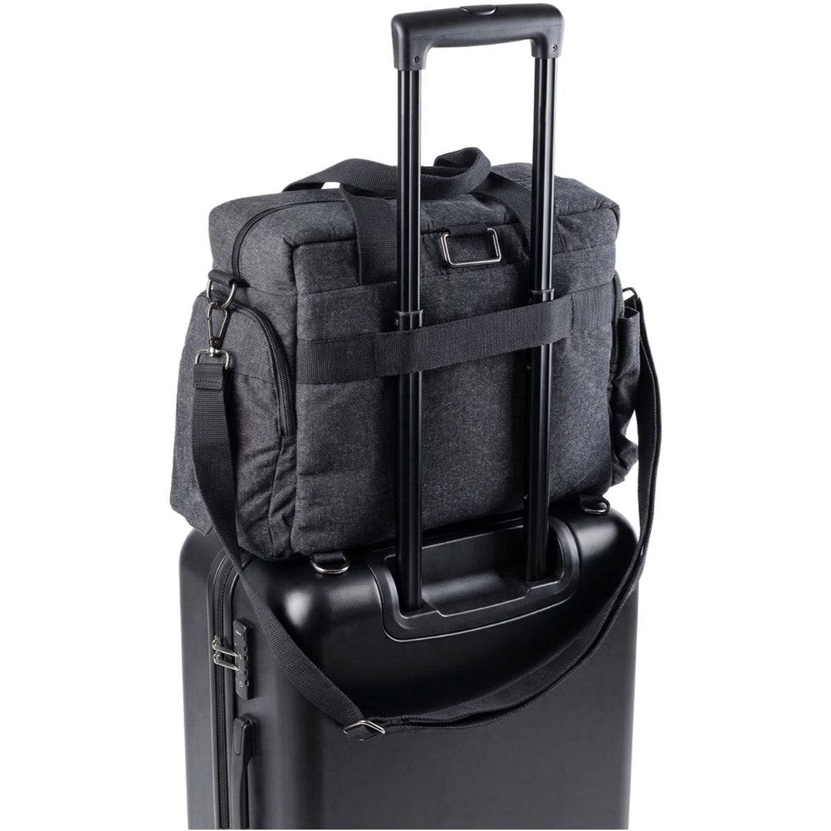 Sebra On-the-go-hoitolaukku dark grey melange