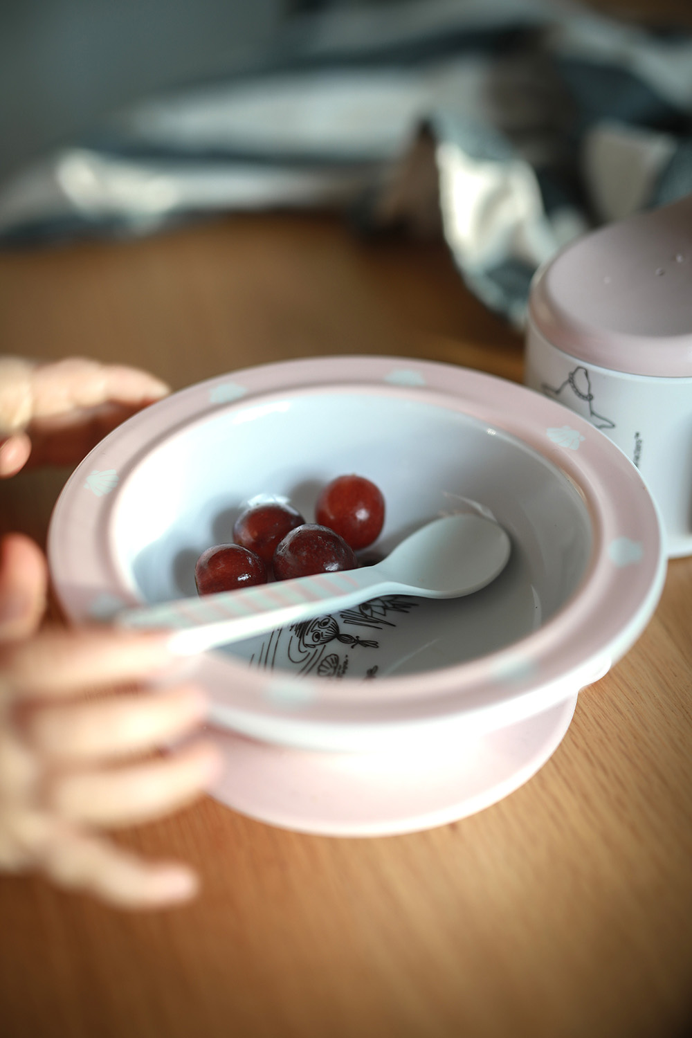 Rätt Start Muumi Vesi & Kylpy, Imukuppilautanen, pinkki