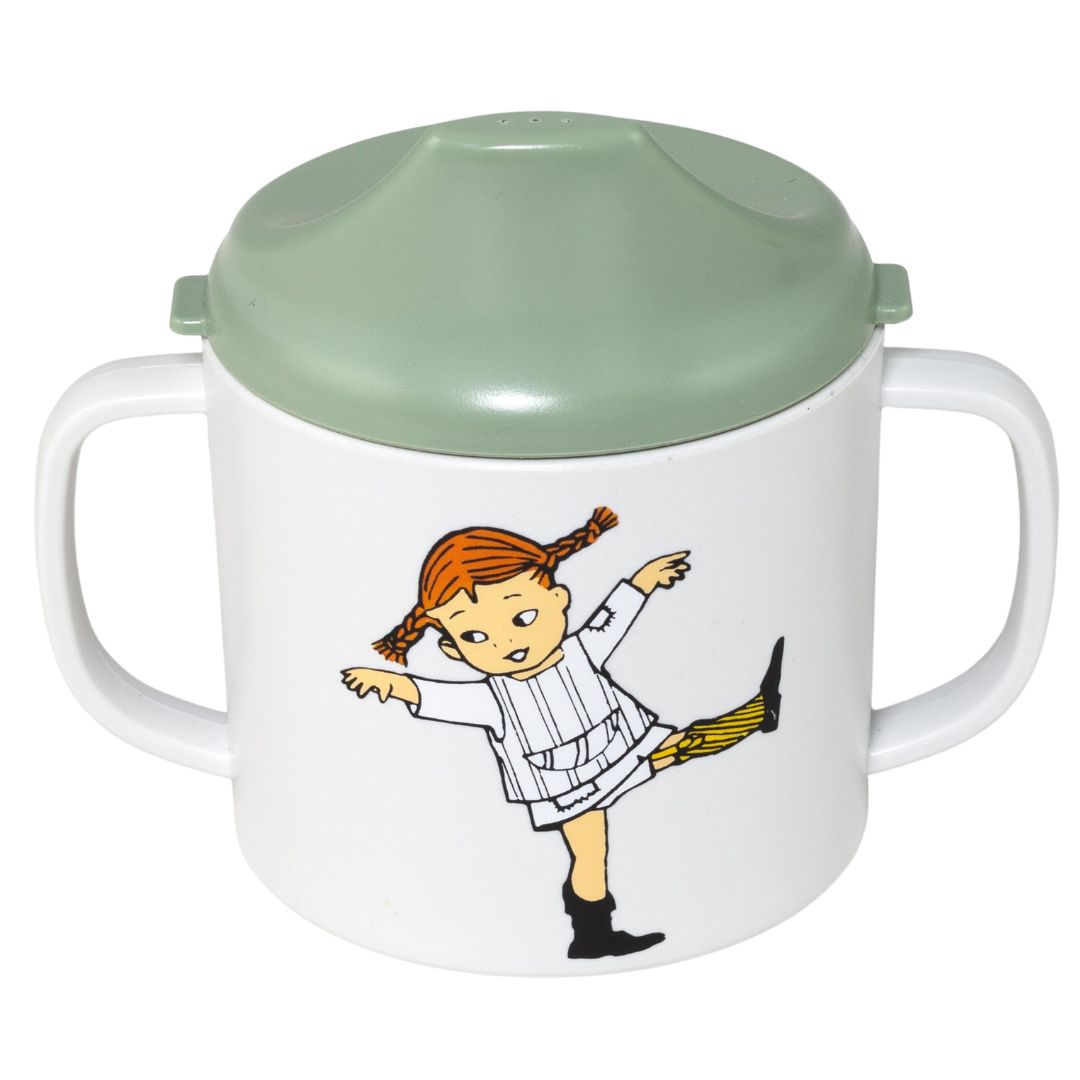 Rätt Start Pippi Cirkus juomakuppi vihreä