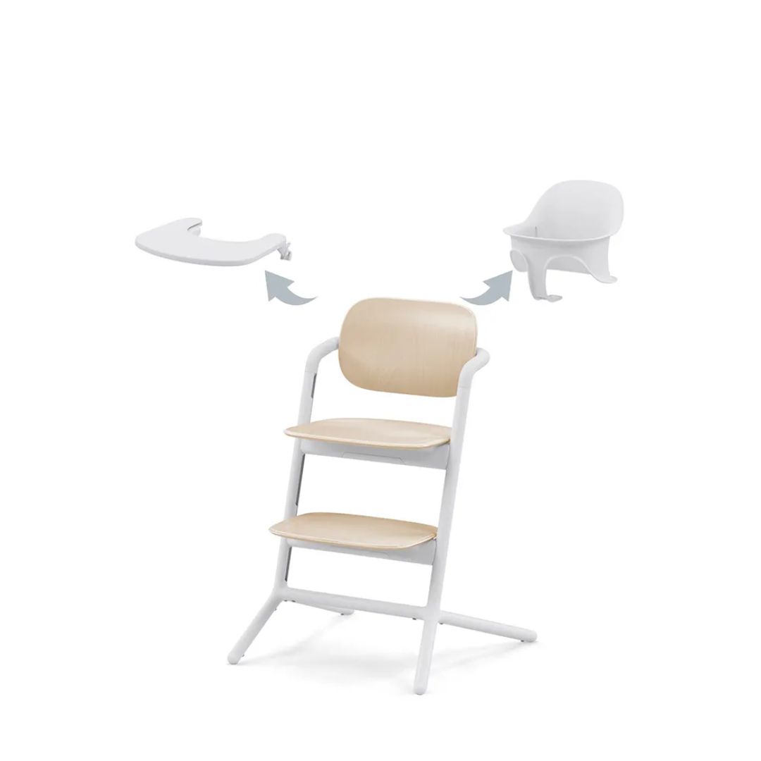 Cybex LEMO 3in1 SET hiekanvärinen valkoinen 