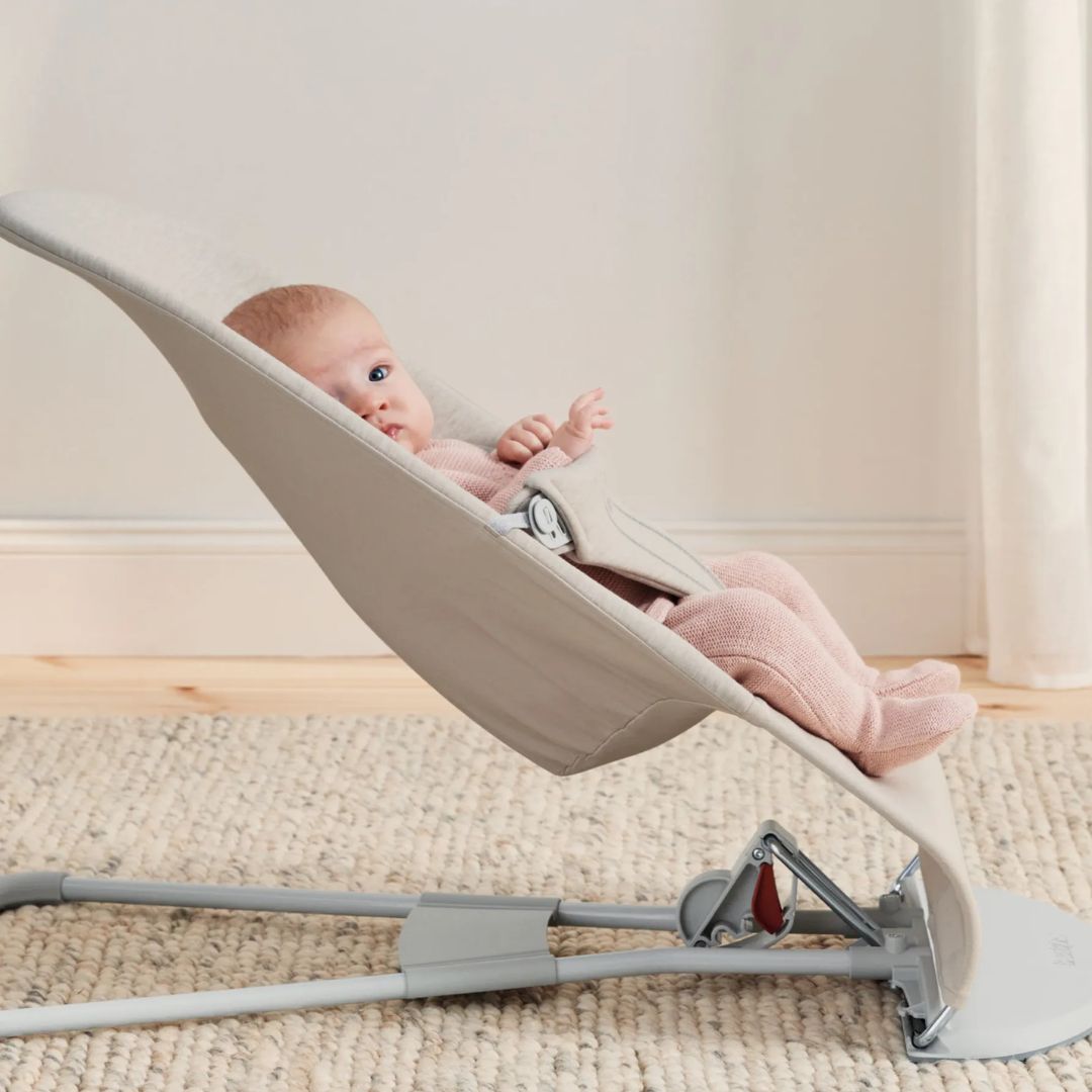 BABYBJÖRN Babysitter Bliss 3D Jersey vaalea beige