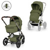 Cybex Talos S Lux TPE, sis. kokoontaitettavan vaunukopan (Moss Green)