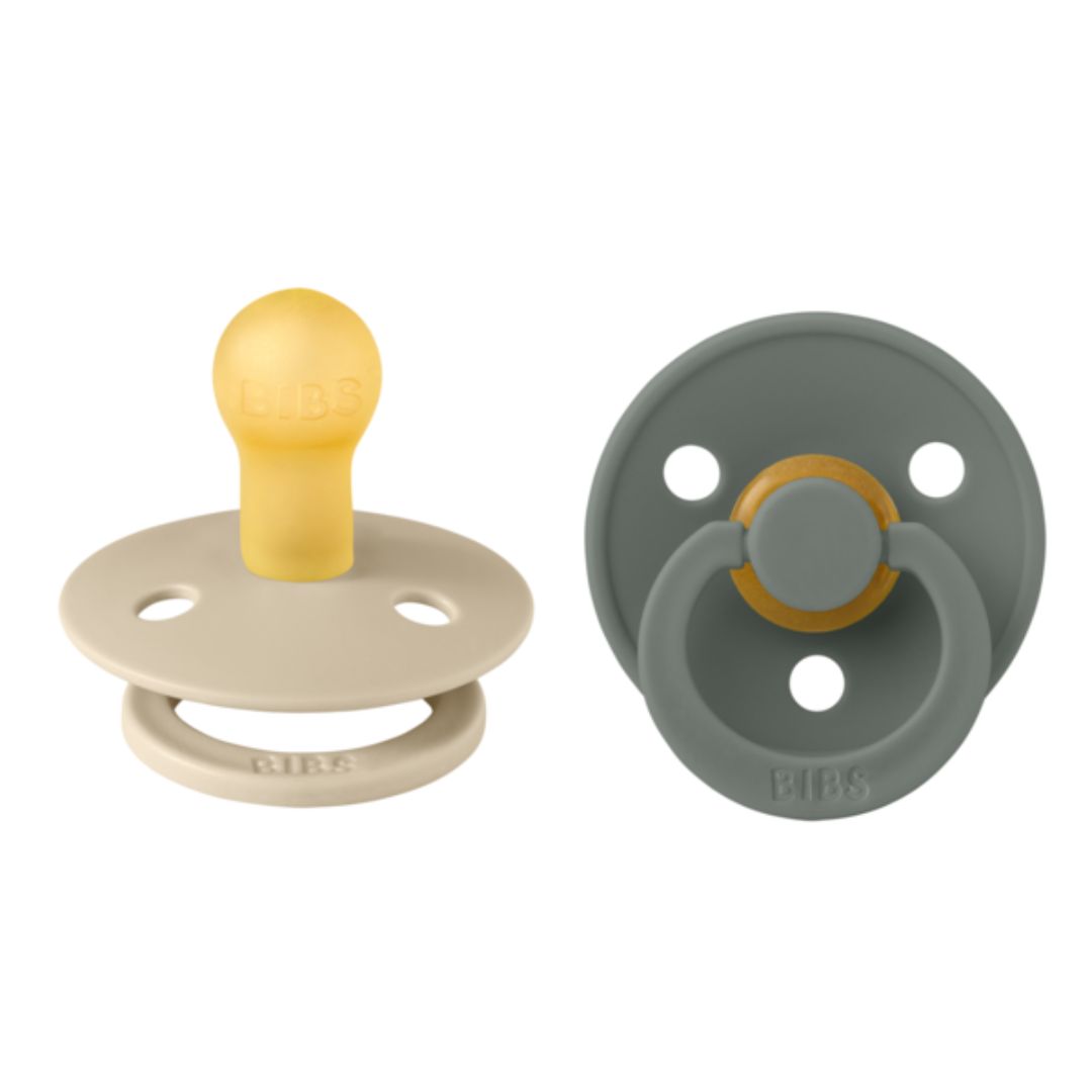 Rintaliinat Napp 2-pack 0-6m Vanilja/Mänty