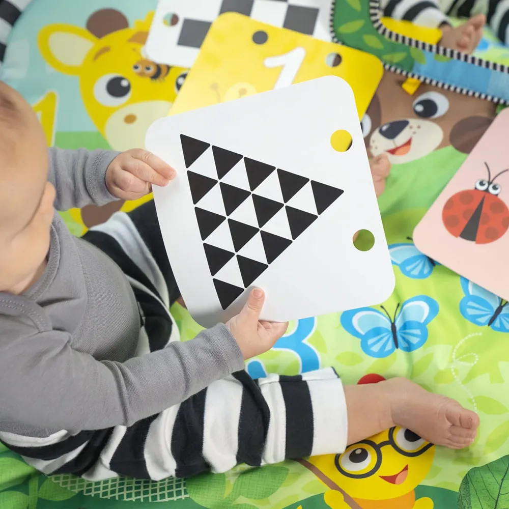 Baby Einstein Discovery Garden Tummy Time Mat & Mirror -matto ja peili