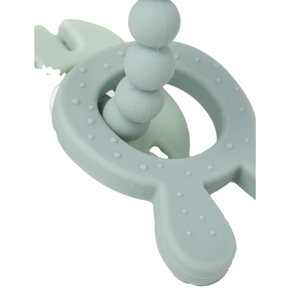 Teddykompaniet Purulelu Silikoni & Puu Lehmuksenvihreä