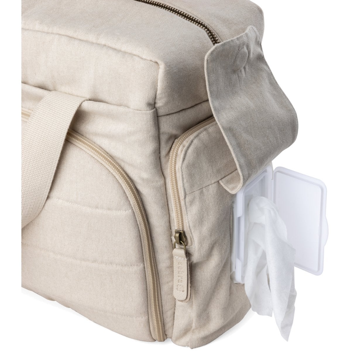 Sebra On-the-go-hoitolaukku morning beige melange