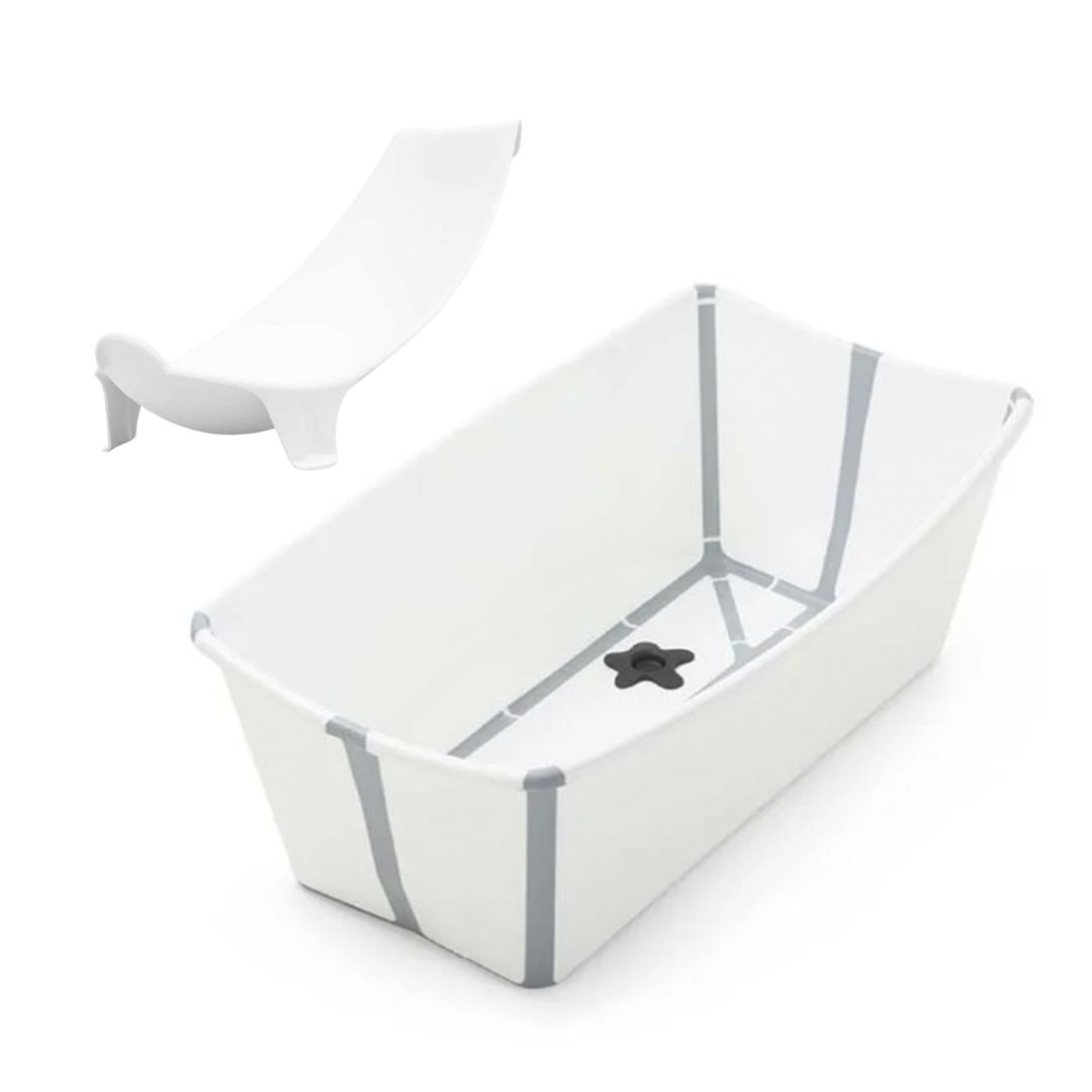 Stokke kylpyamme Flexi bath X-Large Valkoinen + kylpyammeen tuki