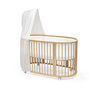 Stokke Sleepi sängyn katos valkoinen