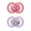 MAM Original Silikoni 6–16m Vaaleanpunainen 2p