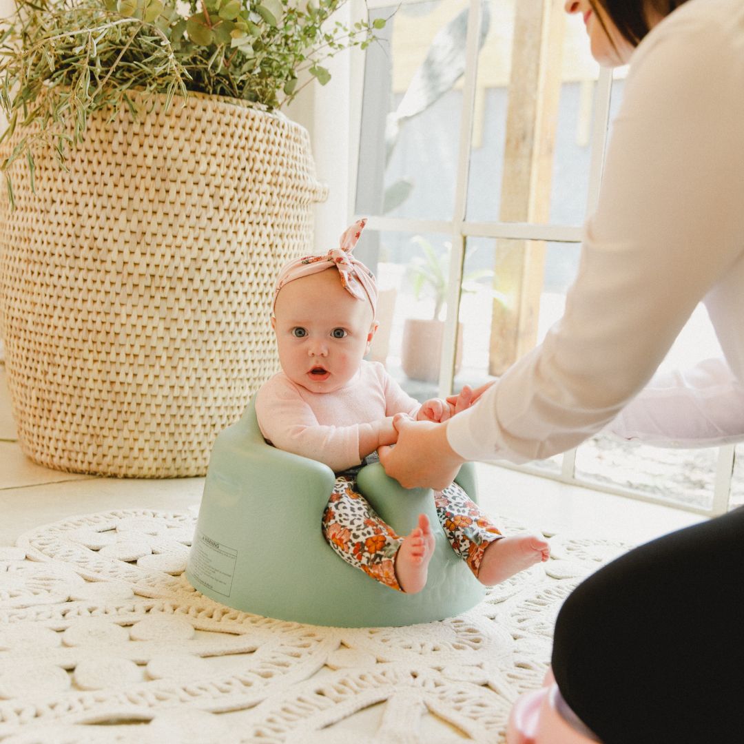 Bumbo babysitter lattiaistuin Hemlock Green