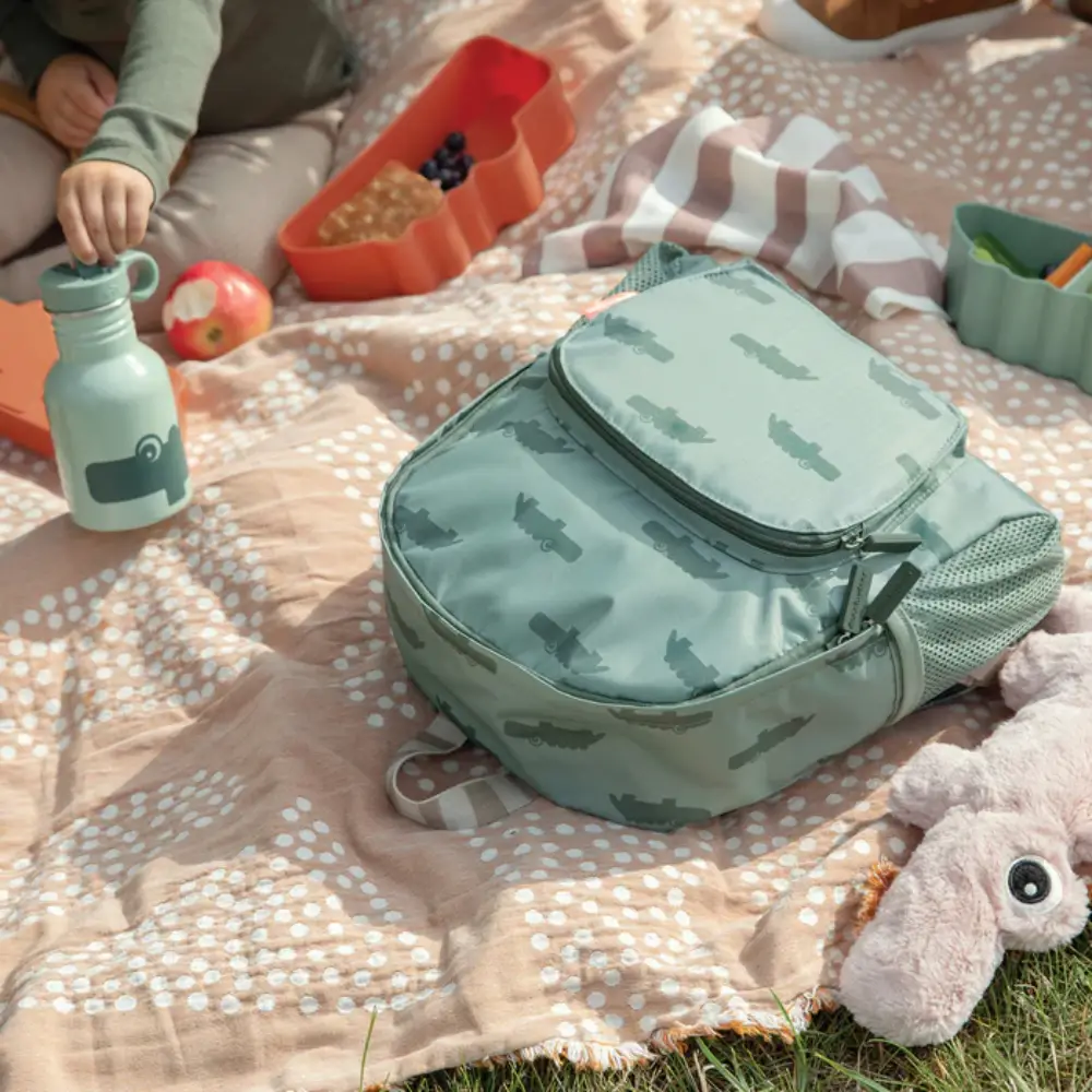 Done by Deer lasten reppu Croco Green