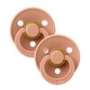 Nappulaliinat Napp 2-pack 0-6m Persikka/Persikka