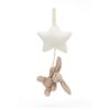 Jellycat Bashful Beige Bunny Bunny Star musiikkiriipukset